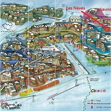 Neves - Location: Pour 4 Personnes Dans Un Quartier Anime アパート ヴァル・トランス